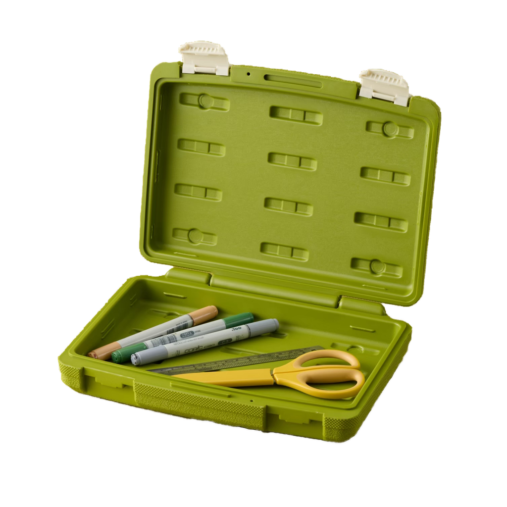 中空吹氣成型/吹塑/手工具盒/工具箱/工具收納/五金工具/Blow Mold Case/Tool Box/CS01-1(綠Green)