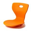 L型塑膠椅(橘色) L-shaped plastic chair (orange)