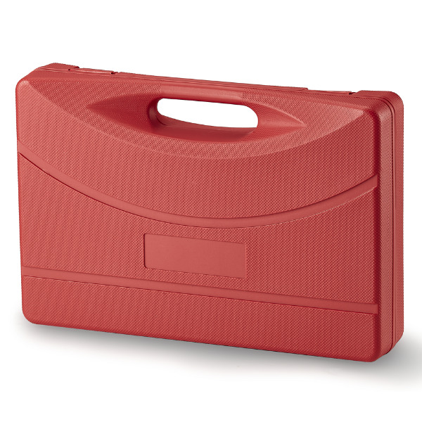 中空吹氣成型/吹塑/手工具盒/工具箱/工具收納/五金工具/Blow Mold Case/Tool Box/94-204(紅Red)