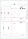 中空吹氣成型 手工具盒 T01-301