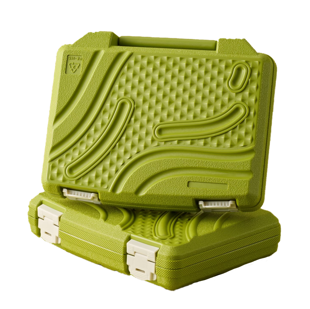 中空吹氣成型/吹塑/手工具盒/工具箱/工具收納/五金工具/Blow Mold Case/Tool Box/CS01-1(綠Green)